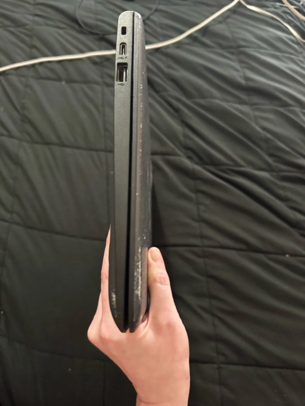 HP Chromebook grey